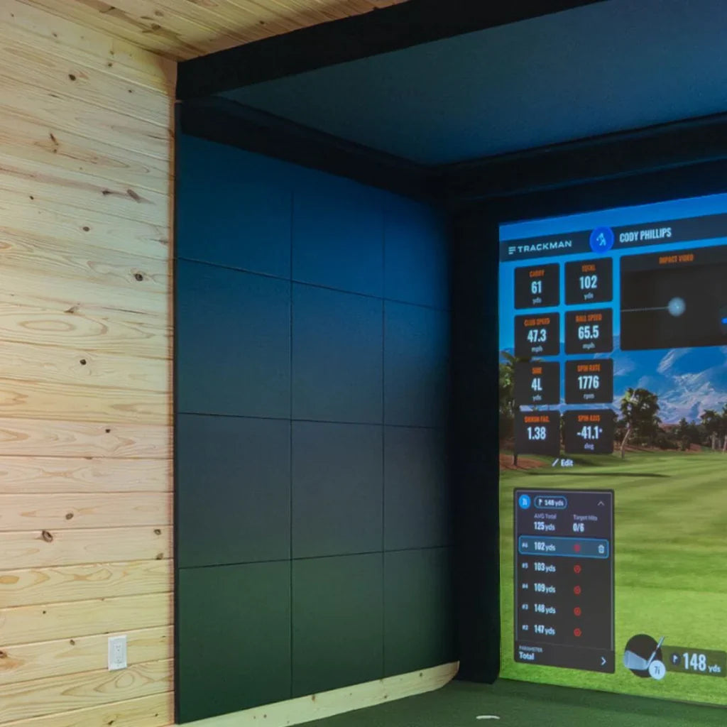 Wall Panels for Golf Simulators